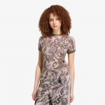 adidas Liberty London Cali Tee Multicolor/ Wonder Taupe - Dydis S (KR6679 Mar&scaron;kinėliai)