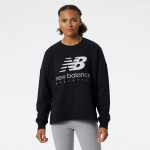 New Balance Wmns NB Essentials Celebrate Fleece Crew - Dydis S (WT21500BK Džemperiai)
