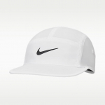 Nike Dri-FIT Fly Unstructured Swoosh Cap White/ Anthracite/ Black - Dydis S/M (FB5624-100 Kitos kepurės)