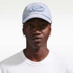 Nike Club Unstructured Denim Patch Cap Work Blue/ Work Blue - Dydis S/M (IH8777-486 Kitos kepurės)