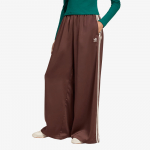 adidas Adicolor Satin Wide Leg Track Joggers Auburn/ Earth Strata - Dydis M (40) (KD2541 Kelnės)