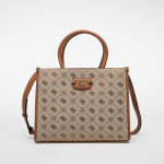 GUESS Neda 2 Comp Tote Latte Logo (HWJP9654220-LTL Krep&scaron;iai)
