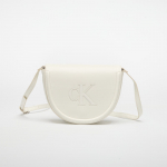 Calvin Klein Bold Ck Saddle Crossbody Lily White (LV04F3221G FUP Krep&scaron;iai)
