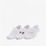Under Armour Essential Ultralow Socks 3-Pack White (1351784-102 Kojinės)