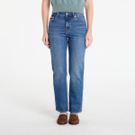 Jeansy Calvin Klein Jeans High Rise Straight Short Jeans Blue - Dydis 25 (LV047D743G YYG Short Kelnės)