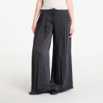AllSaints Poppy Satin Trouser Black - Dydis 28 (W008TE Black Kelnės)