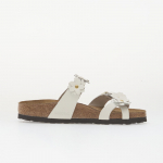 Birkenstock Mayari Flower Embellishment Leather Women White - Dydis 28 (1032060 Laisvalaikio batai)