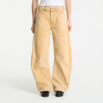 Dickies Imlay Low Waist Barrel Canvas Pant Beige - Dydis W29 (DK0A8DN4A011 Kelnės)
