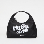 Karl Lagerfeld Jeans Slouchy Tote Quote Print Black (B3W50034999 Krep&scaron;iai)