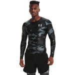 Under Armour Iso-Chill Compression Printed LS treniruočių mar&scaron;kinėliai (1361523-001 Mar&scaron;kinėliai)