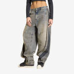 Jeansy adidas Adilenium 5.0 Banana Overlay Denim Joggers Chalky Brown - Dydis 2832 (KY5189 Kelnės)