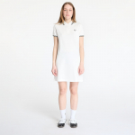 Sukienka FRED PERRY The Twin Tipped Dress Snow White/ Court Green - Dydis 34 (D3600 Y73 Suknelės)