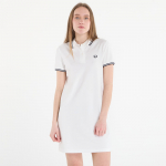 Sukienka FRED PERRY Twin Tipped Fred Perry Dress Snow White/ Navy - Dydis 34 (D3600 17B Suknelės)