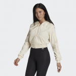 adidas Originals Wmns LOUNGEWEAR Cropped Full Zip Hoodie - Dydis 34 (HG5705 Džemperiai)