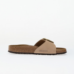 Birkenstock Madrid Big Buckle Natural Leather Nubuck Sandcastle - Dydis 35 (1024009 Laisvalaikio batai)