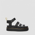 Dr. Martens VEGAN BLAIRE STRAP SANDALS Black Felix Rub Off - Dydis 36 (23806001 Basutės)
