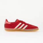 adidas Gazelle Indoor Wmns Better Scarlet/ Core White/ Gum 39 - Dydis 37 (KI3580 Laisvalaikio batai)