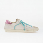 Philippe Model Prsx Low Woman Veau Metal/ Blanc Fucsia - Dydis 37 (PRLDVM05 Laisvalaikio batai)