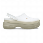 Crocs Classic Stacked Clog Chalk - Dydis 38 (211355-0WV Laisvalaikio batai)