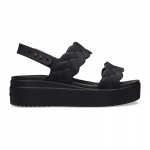 Crocs Brooklyn Woven Low Wedge - Dydis 39 (209977-060 &Scaron;lepetės)