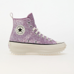 Converse Run Star Hike Platform Glitter Classic Amethyst/ Egret/ Black - Dydis 39 (A10096C Converse batai)