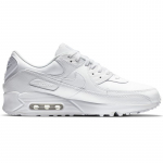 Nike Air Max 90 Leather Triple White - Dydis 39 (CZ5594-100 Nike Air Max batai)