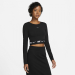 Nike Wmns Sportswear Long-Sleeve Crop Top (DX2315-010 Džemperiai)