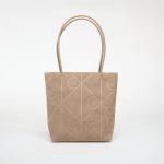 Calvin Klein Emblem Aop Suede Small Tote Desert Taupe (LV04F3335G VFU Krep&scaron;iai)