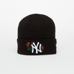New Era Knit Medium Wmns MLB Sequin Rose New York Yankees Beanie Black (60691291 Kitos kepurės)