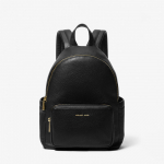 Michael Kors Tanner Medium Pebbled Leather Backpack Black (30T5GTNB2L 001 Kuprinės)