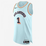 Nike NBA 2024/25 City Edition Authentic San Antonio Spurs Victor Wembanyama  - Dydis 40 (FQ4482-474 Mar&scaron;kinėliai)