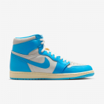 Air Jordan 1 Retro High OG &ldquo;UNC Reimagined&rdquo; Dark Powder Blue/Dark Powder Blue-Sail - Dydis 40 (DZ5485-402 Laisvalaikio batai)