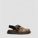 Dr. Martens JORGE II Light Tan+Black Mini Leopard Spot Hair On+EH Suede - Dydis 40 (41088200 Basutės)