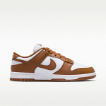 Nike Wmns Dunk Low Sail/ Lt British Tan-White - Dydis 40 (IM6572-101 Laisvalaikio batai)