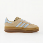 adidas Gazelle Bold Stone Khaki/ Crystal Sky/ Gold Met. - Dydis 40 (IH6791 Laisvalaikio batai)