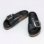 Birkenstock Madrid Big Buckle Black - Dydis 40 (1006523 Laisvalaikio batai)