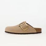 Bieknstock Boston Big Buckle Leather Nubuck Sandcastle - Dydis 40 (1028052 Laisvalaikio batai)