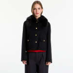 Tommy Hilfiger Df Wool Lady Jacket With Fur Black - Dydis 40 (WW0WW52914 BDS Striukės)