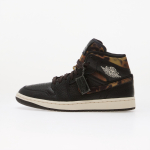 Air Jordan 1 Mid SE Black/ Chalk-Velvet Brown - Dydis 40 (IQ5161-001 Laisvalaikio batai)