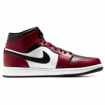 Air Jordan 1 Mid Chicago Black Toe - Dydis 40 (554724-069 )