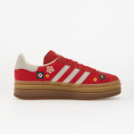 adidas Gazelle Bold Wmns Better Scarlet/ Off White/ Eqtyel - Dydis 41 (IH1921 Laisvalaikio batai)