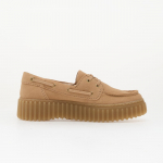 Clarks Torhill Boat Beige Suede - Dydis 41 (261863014 Laisvalaikio batai)
