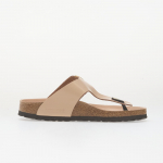 Birkenstock Gizeh Big Buckle Natural Leather Patent Women High-Shine New Beige - Dydis 41 (1026572 Laisvalaikio batai)