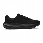 Under Armour Wmns Charged Surge 4 Black - Dydis 41 (3027007-002 Laisvalaikio batai)