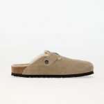 Birkenstock Boston Shearling Suede Leather/Fur Taupe - Dydis 41 (1028299 Laisvalaikio batai)