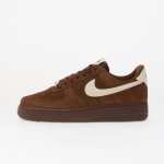 Nike Air Force 1 '07 Suede Cacao Wow/ Soft Pearl-Team Green - Dydis 41 (IQ0136-200 Laisvalaikio batai)