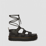 Dr. Martens Wmns Nartilla Black Hydro Leather Sandals - Dydis 41 (24641001 Basutės)