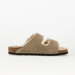 Birkenstock Arizona Shearling Suede Leather/ Fur Taupe - Dydis 44 (1028226 Laisvalaikio batai)