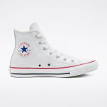 Converse Chuck Taylor Hi Leather White - Dydis 44 (132169C Converse batai)