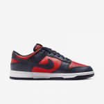 Nike Dunk Low Retro University Red/Biel/Obsidian - Dydis 45 (DV0833-601 Laisvalaikio batai)